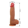 Pretty orton dildo realístico con ventosa 23.5 cm ø 4.9 cm