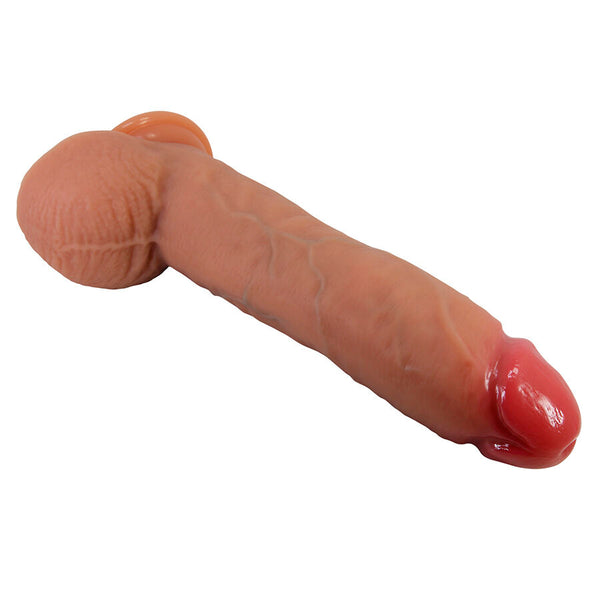 Pretty mendel dildo realístico con ventosa 25.5 cm ø 5.6 cm