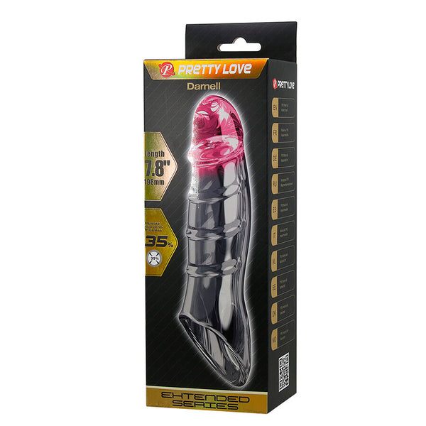 Pretty darnell funda para pene efecto transparente