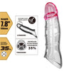 Pretty darnell funda para pene efecto transparente