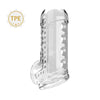 Pretty funda para pene texturizada transparente