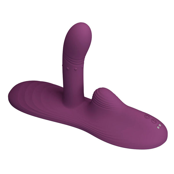 Luka sit down vibrador con efecto calor y control remoto