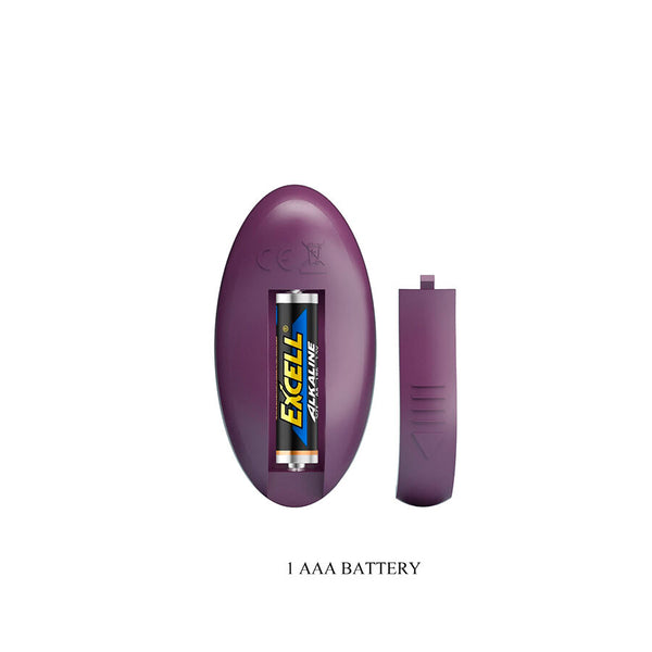 Luka sit down vibrador con efecto calor y control remoto