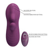 Luka sit down vibrador con efecto calor y control remoto