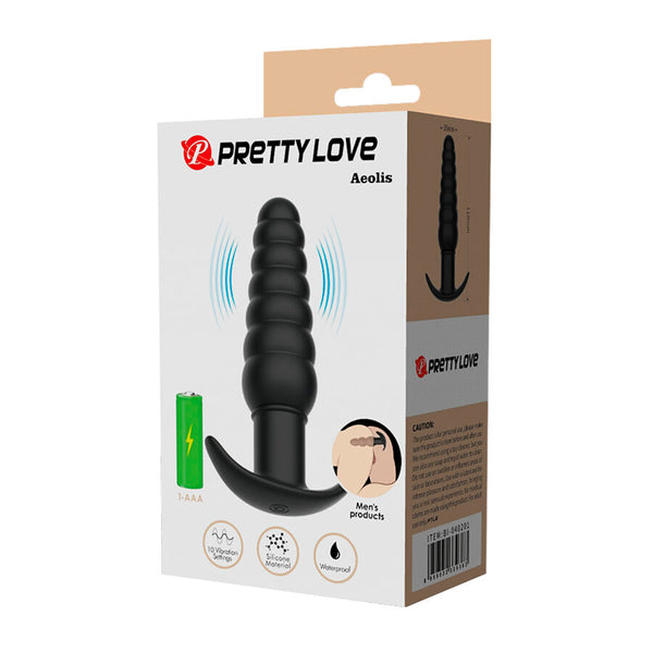 Pretty aeolis plug anal con vibración