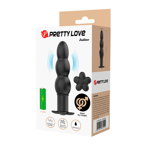 Pretty jadier plug anal con vibración