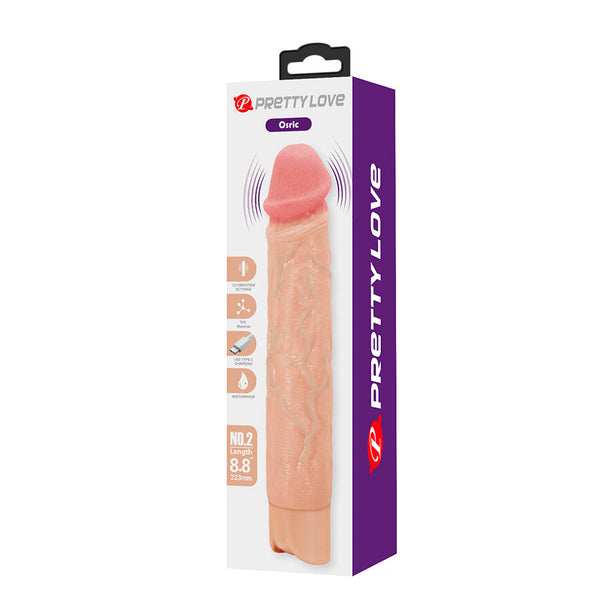 Osric vibrador realístico flexible