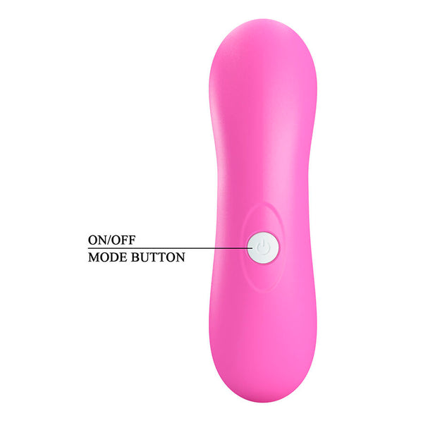 Succionador de clítoris con tecnología de pulsación rosa