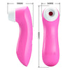 Succionador de clítoris con tecnología de pulsación rosa