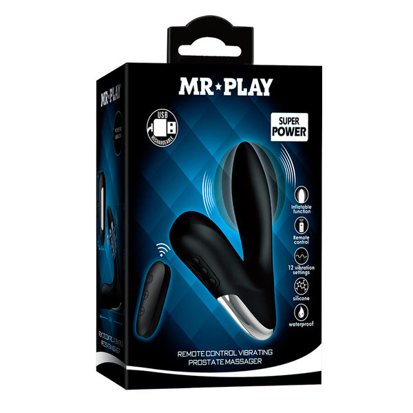 Mr masajeador de próstata con vibración control remoto