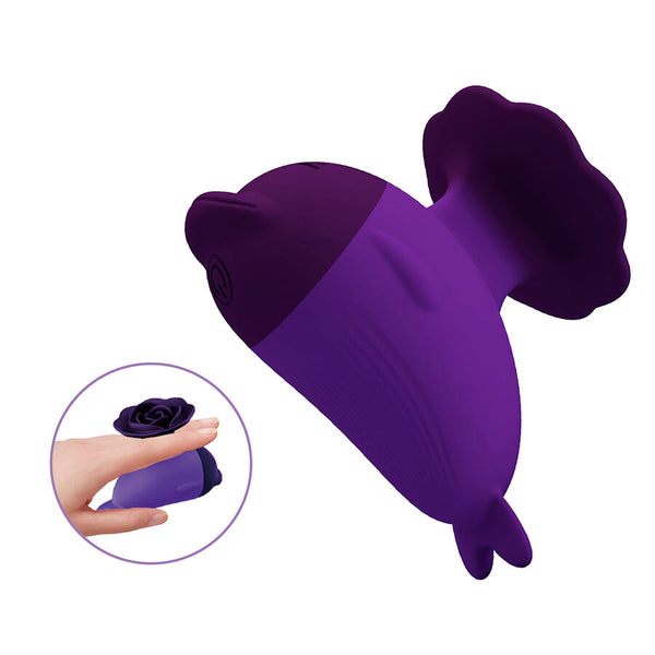 Dolphin mini vibrador con sujeción