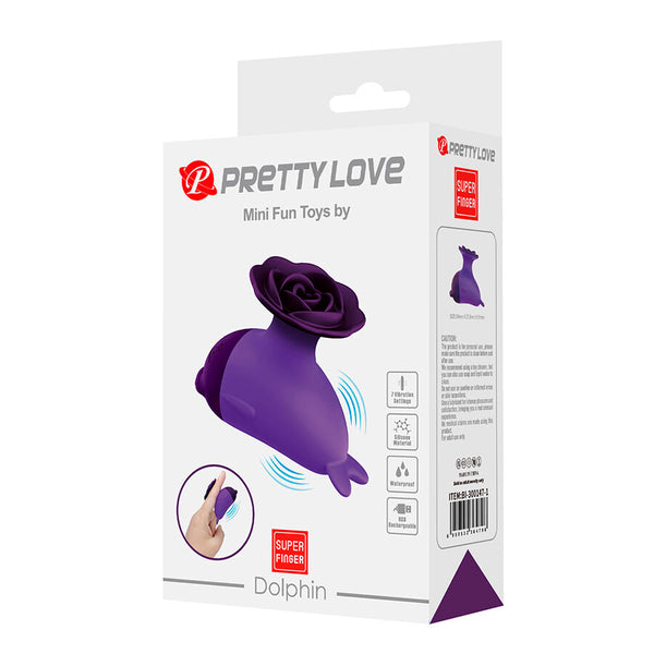 Dolphin mini vibrador con sujeción