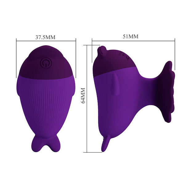 Dolphin mini vibrador con sujeción