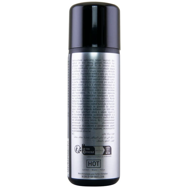 Hot silc glide lubricante base silicona 100 ml