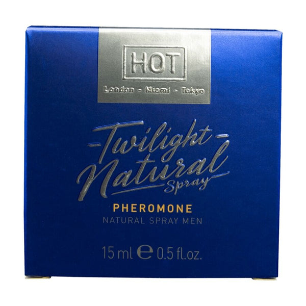 Hot twilight natural con feromonas hombre 15 ml