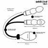 ADDICTED TOYS - PLUG ANAL DOBLE INFLABLE MODELO 1