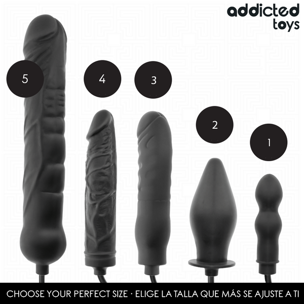 ADDICTED TOYS - PLUG ANAL INFLABLE MODELO 1
