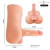 Intense damien torso con ano y dildo realístico con empuje y vibración control remoto 3.5 kg