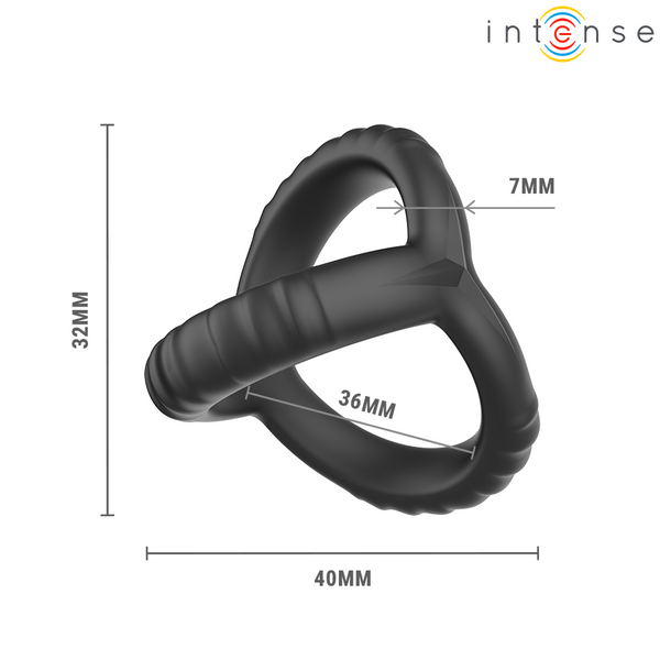 Intense john anillo triple ajustable modelo 4