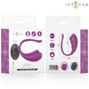 Olivia huevo vibrador morado control remoto