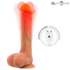 Bradley dildo vibrador con efecto calor y control remoto 21 cm ø 4.2 cm