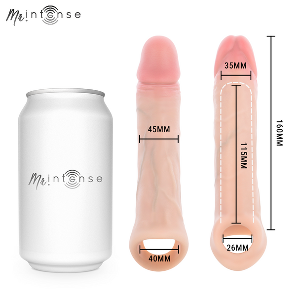 Arnold l vibrador funda pene silicona control remoto 16 cm ø 4.5 cm
