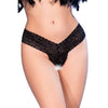 Chilirose cr 4885 tanga con entrepierna abierta rojo