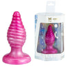 Silexd cherry plug anal fantasy silicona liquida termoreactivo rosa 9.2 cm