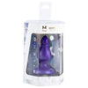 Silexd queen plug anal fantasy silicona liquida termoreactivo lila 9.2 cm