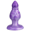 Silexd queen plug anal fantasy silicona liquida termoreactivo lila 9.2 cm
