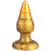 Silexd goldy plug anal fantasy silicona liquida termoreactivo oro 9.2 cm