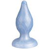 Silexd diamond plug anal fantasy silicona liquida termoreactivo azul perla 9.2 cm