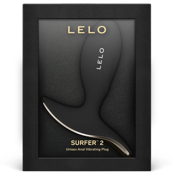 Surfer 2 plug anal vibrador unisex negro