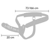 HIDDEN DESIRE - INFERNO STRAP-ON FUNDA PARA PENE 20 CM