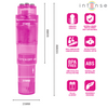 INTENSE - KURT MINI MASAJEADOR CON 4 CABEZALES INTERCAMBIABLES ROSA