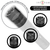 INTENSE - KURT MINI MASAJEADOR CON 4 CABEZALES INTERCAMBIABLES NEGRO