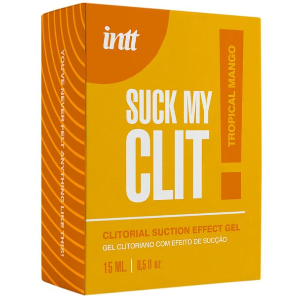 INTT -SUCK MY CLIT GEL EFECTO SUCCIÓN TROPICAL MANGO 15 ML