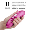 WOMANIZER - PRO VIBRANT ESTIMULADOR DE CLÍTORIS ROSA