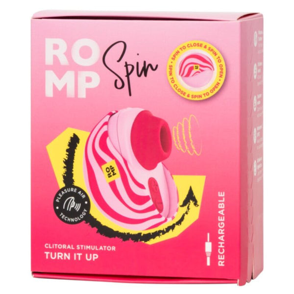 ROMP - SPIN SUCCIONADOR DE CLÍTORIS APERTURA Y CIERRE GIRATORIO