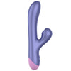 ROMP - PULSE VIBRADOR RABBIT DUAL PUNTO G AZUL ELÉCTRICO