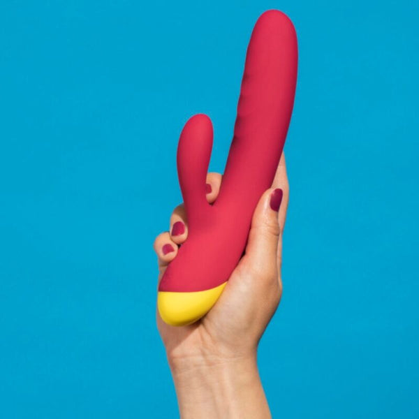 ROMP - JAZZ VIBRADOR RABBIT RECARGABLE ROJO