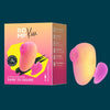 ROMP - KISS SUCCIONADOR DE CLÍTORIS VIBRADOR DE DEDO RECARGABLE