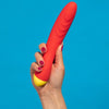 ROMP - HYPE VIBRADOR PUNTO G MULTIFUNCIÓN ROJO