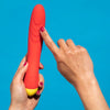 ROMP - HYPE VIBRADOR PUNTO G MULTIFUNCIÓN ROJO