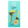 ROMP - WAVE VIBRADOR ESTIMULADOR DE CLÍTORIS FORMA ERGONÓMICA VERDE AGUA
