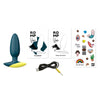 ROMP - BASS PLUG ANAL VIBRADOR 10 CM VERDE