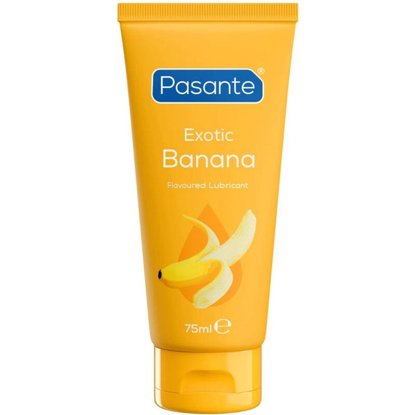 PASANTE - LUBRICANTE SABOR BANANA A BASE DE AGUA 75 ML