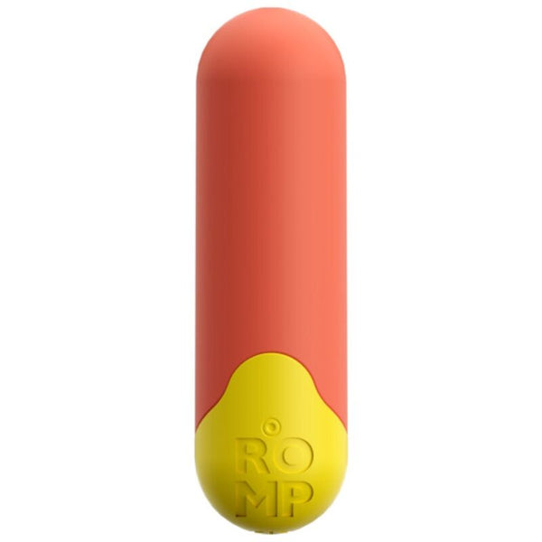 ROMP - RIOT BALA VIBRADORA MULTIFUNCIÓN NARANJA + AMARILLA