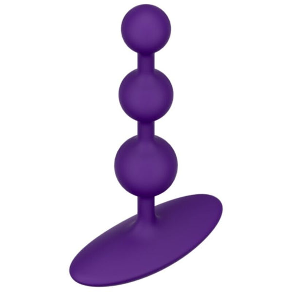 ROMP - AMP PURPLE BOLAS ANALES FLEXIBLES DE SILICONA 12,5 CM MORADO