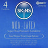SKINS - PRESERVATIVOS SIN LATEX PACK 4